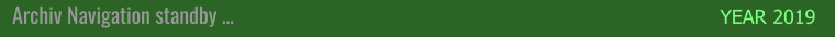 Archiv Navigation standby … YEAR 2019