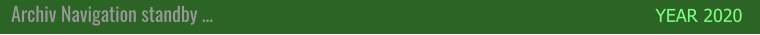Archiv Navigation standby … YEAR 2020
